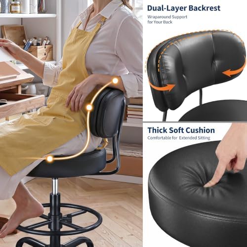 Cadeira de desenho com assento - Office Footrest Cushion avaliação e preço