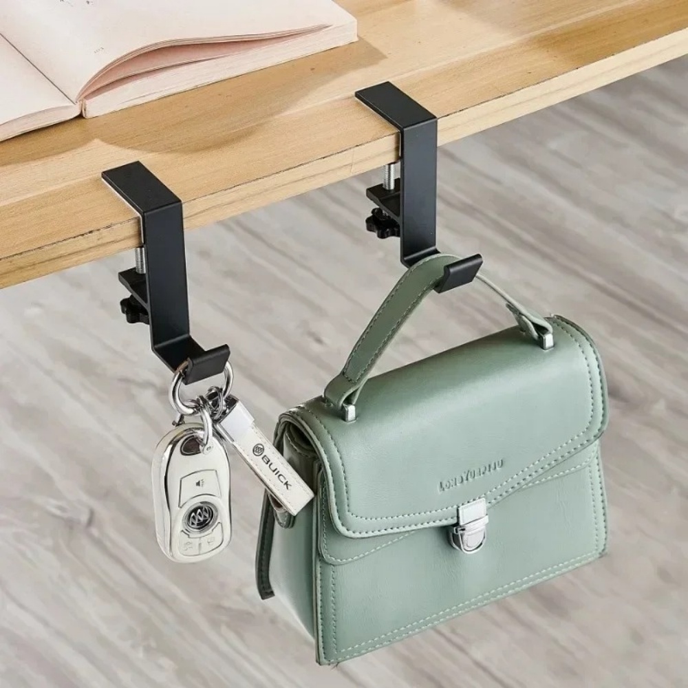 1/2 Peças Gancho de Mesa Ajust - Gaming Desk With Hutch avaliação e preço
