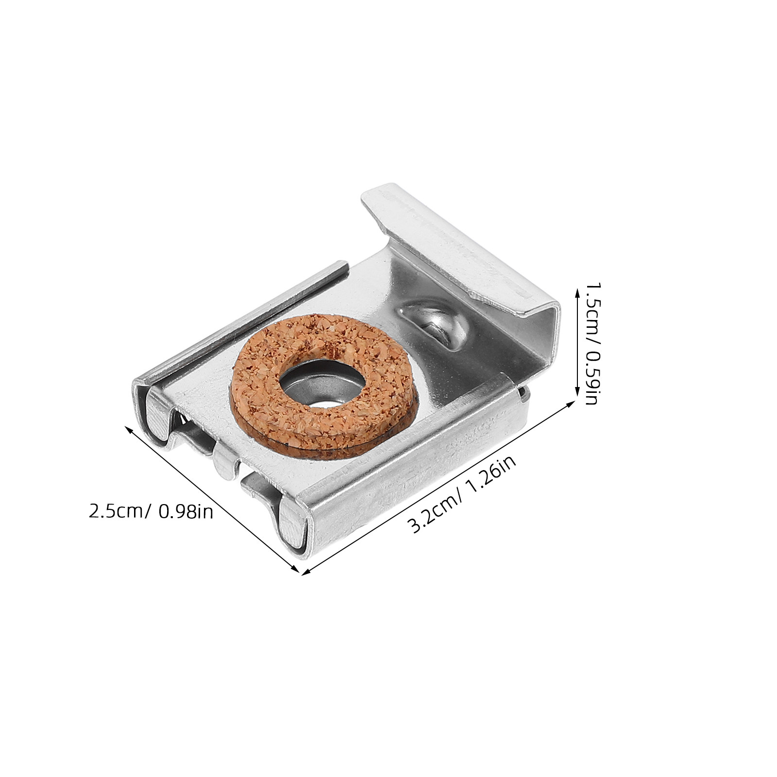 1 conjunto de clipes de espelh - Office Furniture Hardware avaliação e preço
