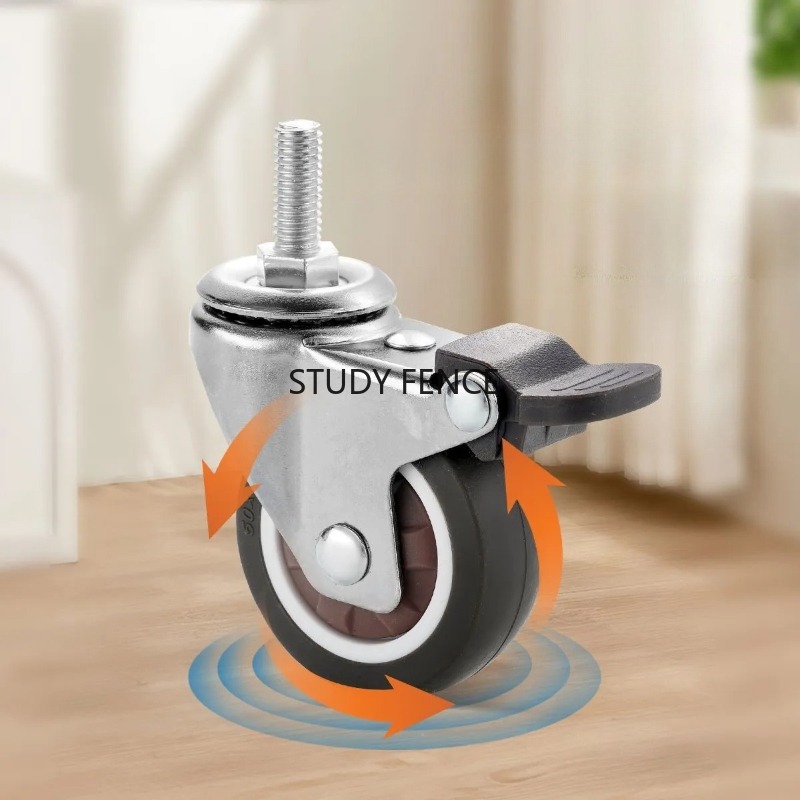 Rodízios de parafuso m6, 4 uni - Office Furniture Hardware avaliação e preço
