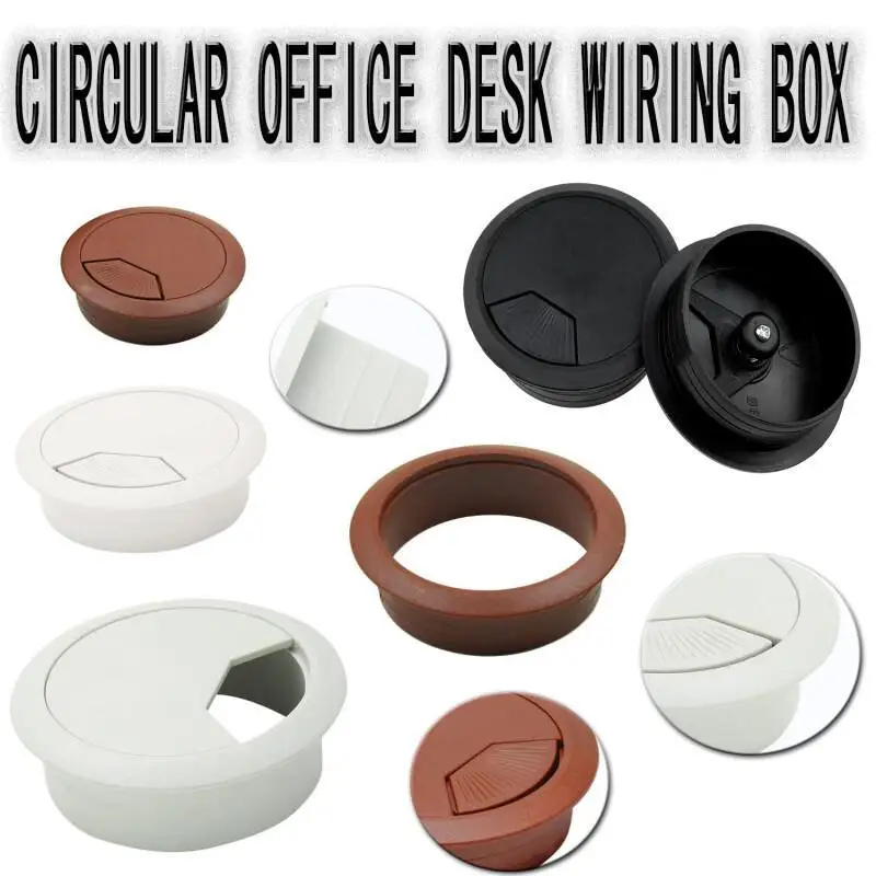 50/60/80mm cabo de mesa ilhó f - Office Furniture And Design avaliação e preço