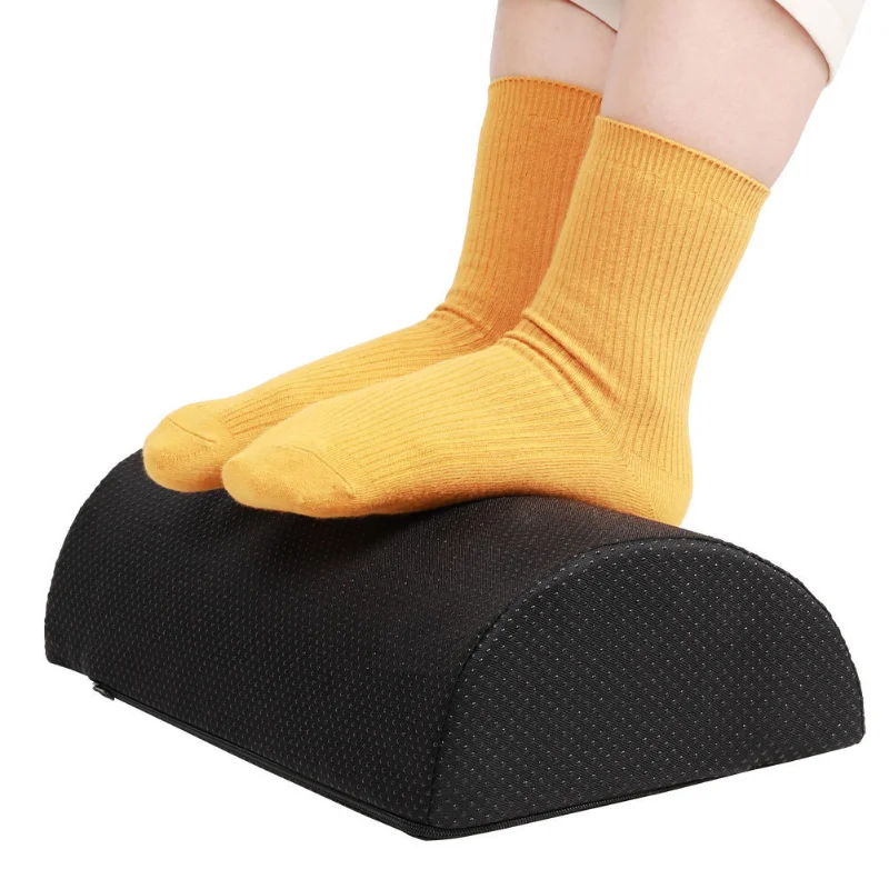 Semicírculo de alta resiliênci - Office Footrest Cushion avaliação e preço