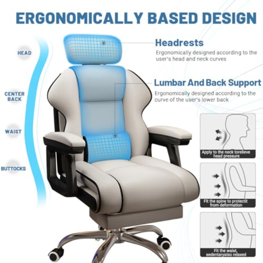 Cadeira de escritório para hom - Office Footrest Cushion avaliação e preço
