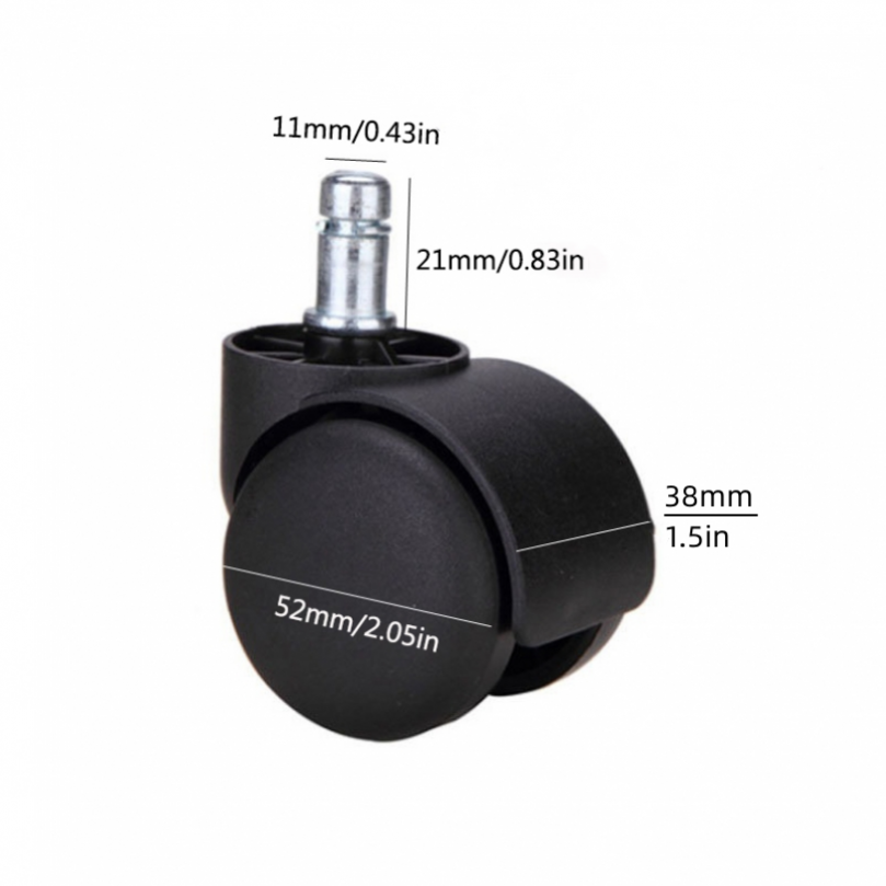 1/2 pçs cadeira roda móveis ro - Office Furniture Hardware avaliação e preço