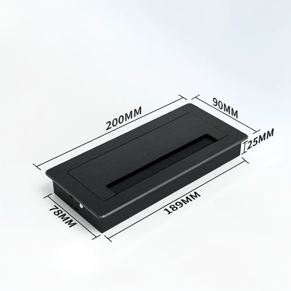 Organizador de cabos retangula - Office Furniture Hardware avaliação e preço