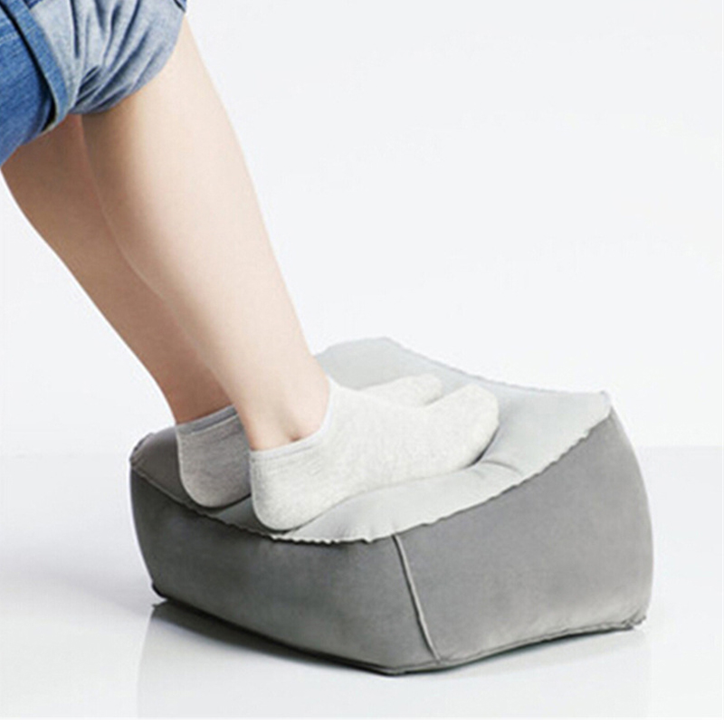 Travesseiro inflável para apoi - Office Footrest Cushion avaliação e preço