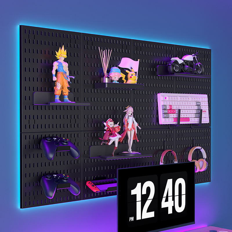 Painel de Parede com Furos, Or - Pegboard Office Organizer avaliação e preço