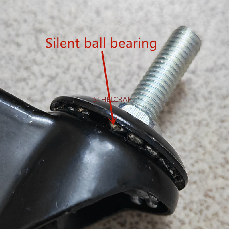 Rodízios de Borracha Silencios - Office Furniture Hardware avaliação e preço
